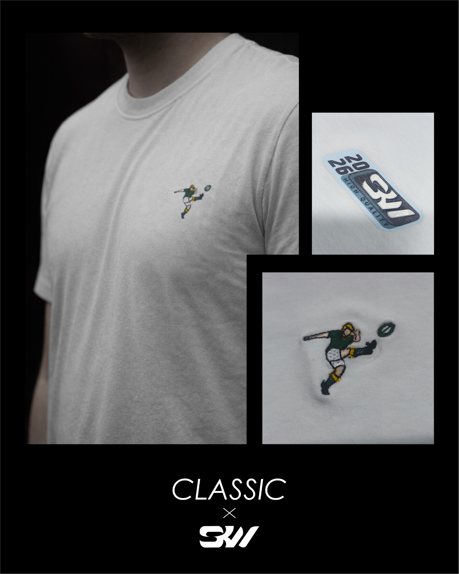 Clásica Springboks — Blanca