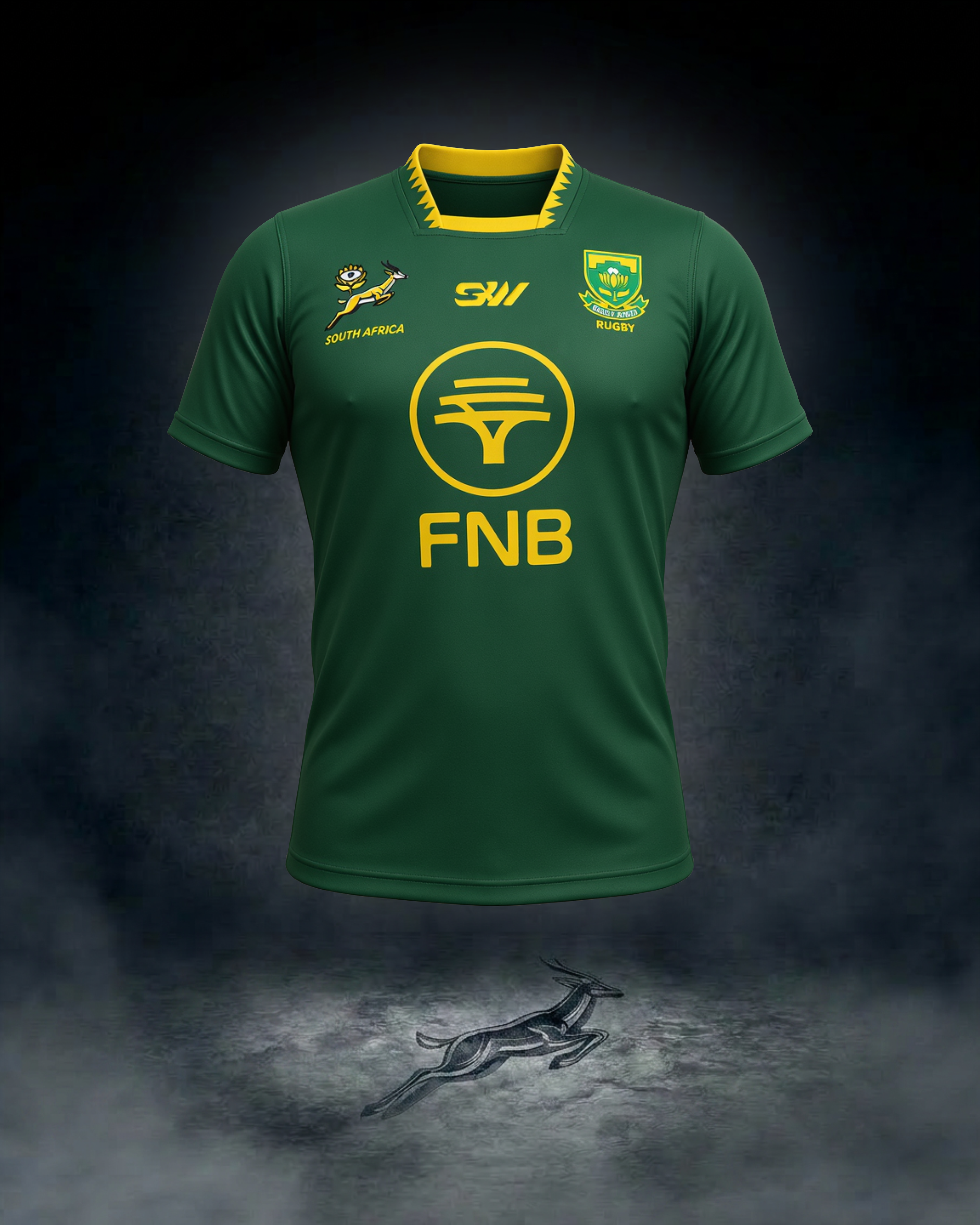 Camisa Springboks — FNB